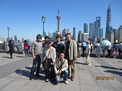 写真：中国訪問＆面接の様子3